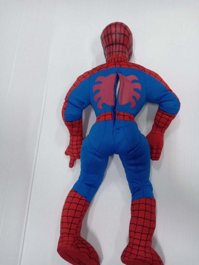 Talking spiderman plush toy deals