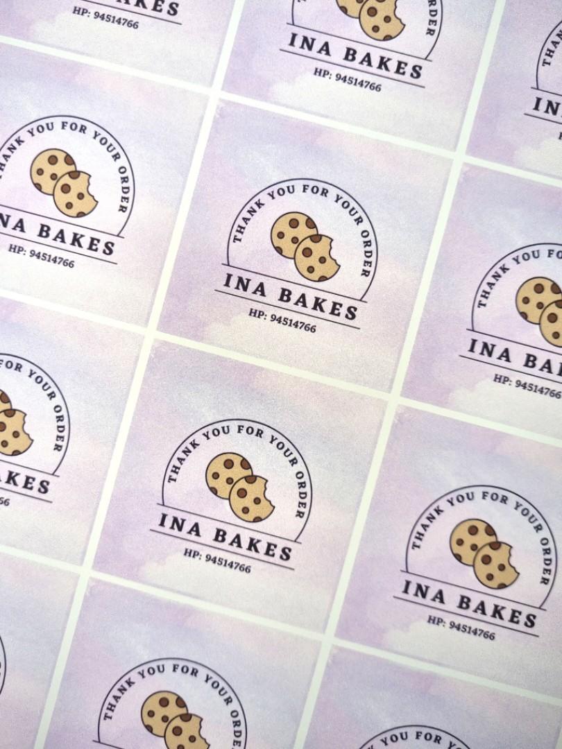 [ORDERS CLOSED]Sticker printing services ; Customised stickers/logo ...
