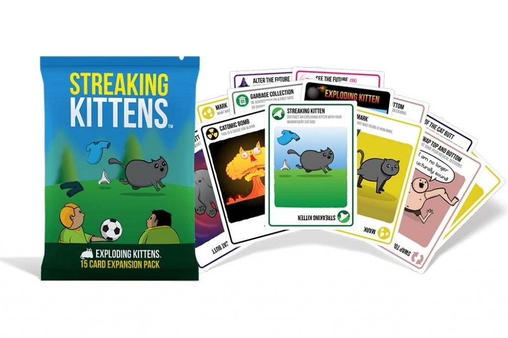 Streaking Kittens Card Game, Hobbies & Toys, Toys & Games on Carousell
