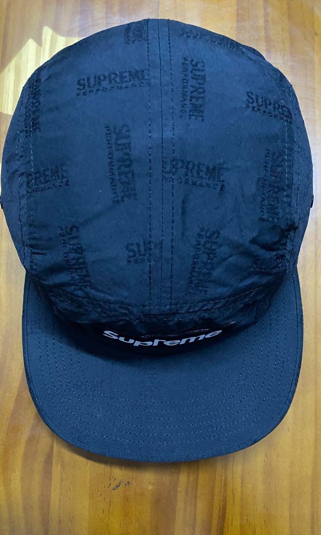 Supreme SS16 Jacquard Camp Cap(Original Worm Once), Men's Fashion