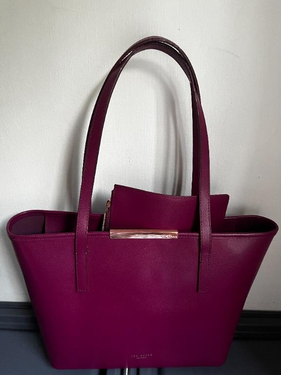 Purple ted baker bag cheap