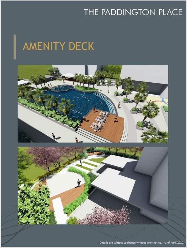 The Paddington Place 10k monthly Studio Type Condo for Sale in