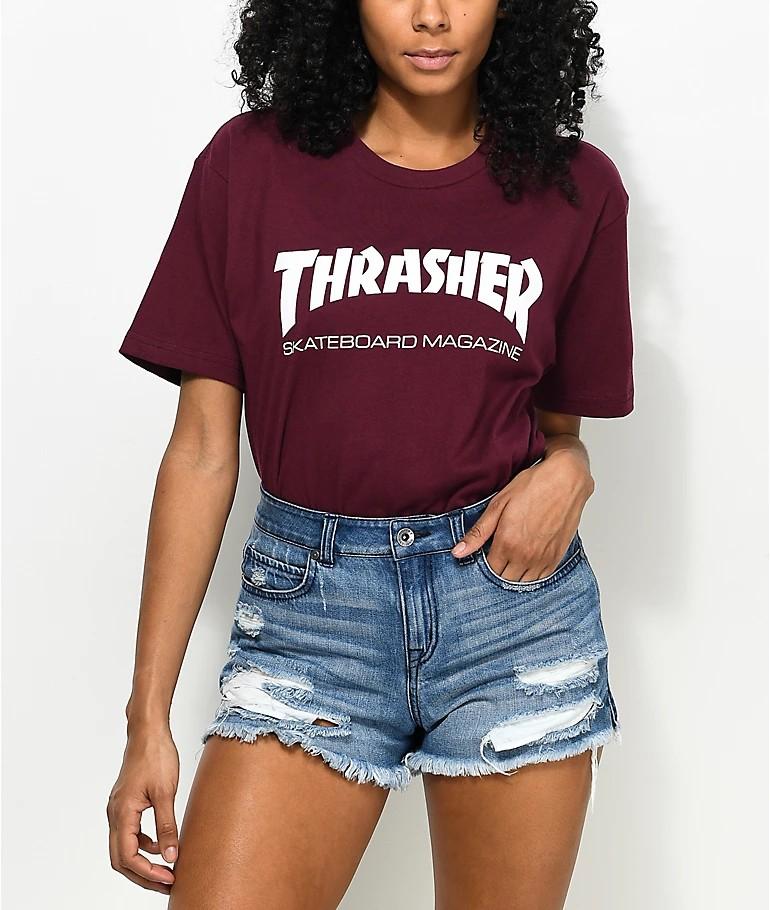 Thrasher cropped top sale