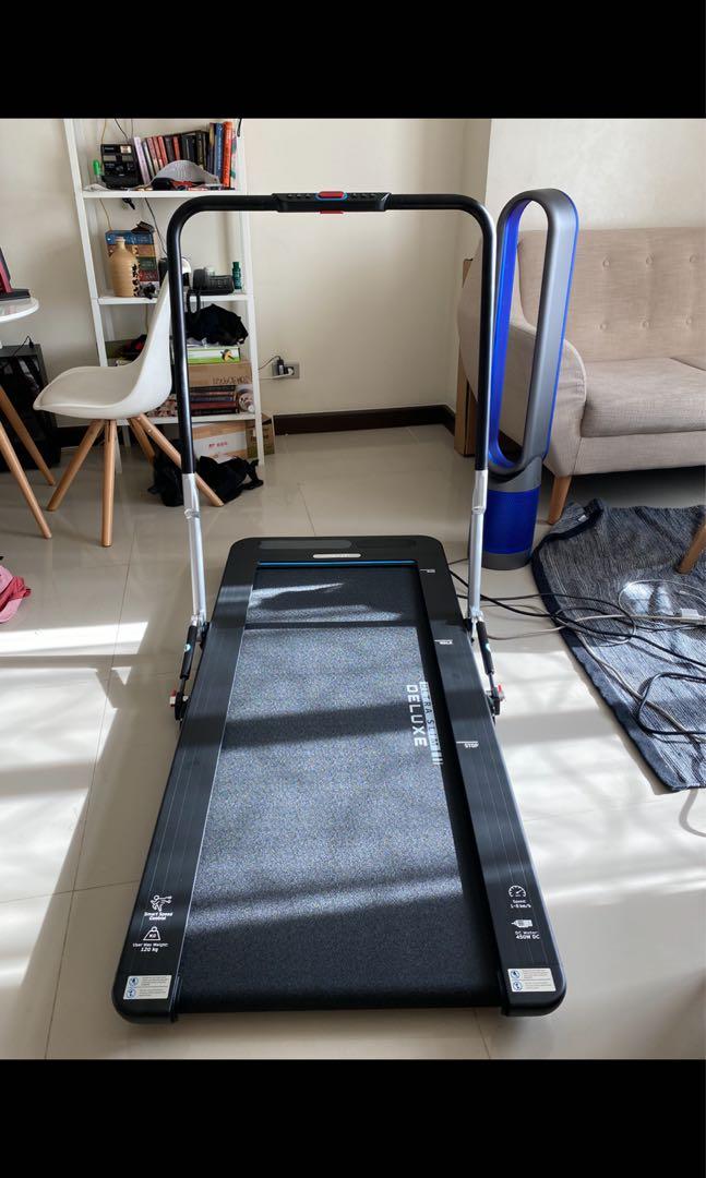 Trax Ultra Slim Deluxe Treadmill Sports Equipment Exercise Fitness Cardio Fitness Machines on Carousell