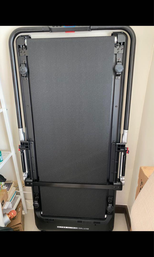 Trax Ultra Slim Deluxe Treadmill Sports Equipment Exercise Fitness Cardio Fitness Machines on Carousell
