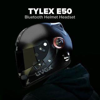 Motorcycle Headset TYLEX OPENEAR E50 Motorcycle Helmet Headset Bluetooth 380mAh 6Hrs Working Time/10M Working Range/Hands-Free Bone Conduction Bluetooth Riders Headset
