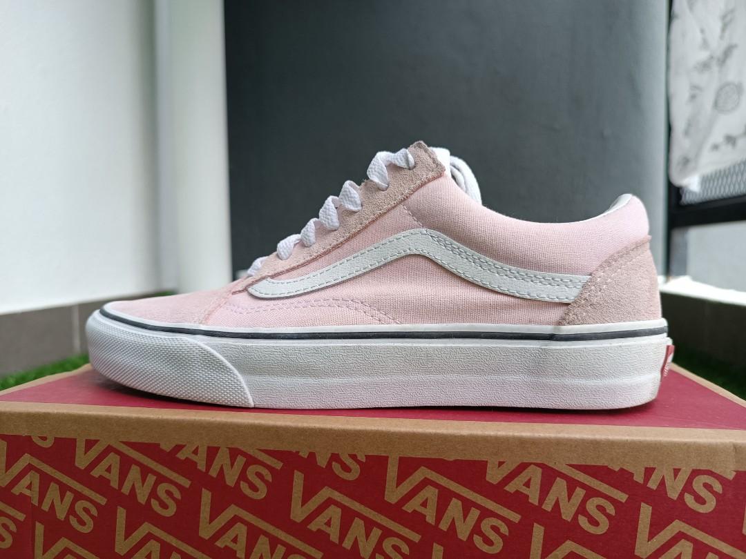 Vans old skool pale pink clearance