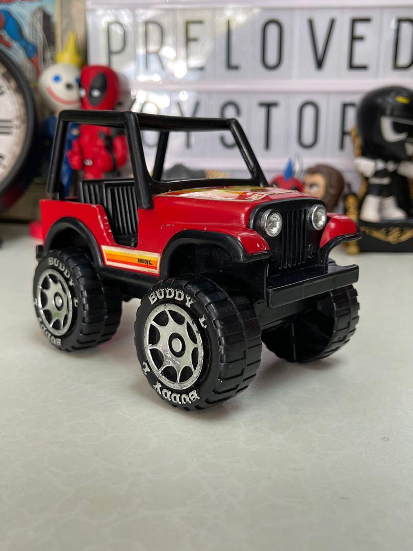 Vintage 1979 Buddy L Wrangler Willys Jeep Metal Toys Car Made in