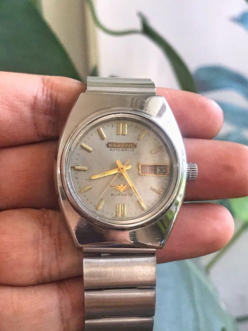 Citizen automatic deals wrist watch
