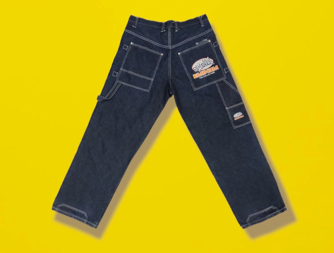 Vintage Eminem Slim Shady album denim 