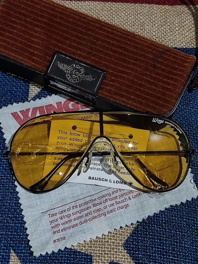 Ray ban wings vintage sales