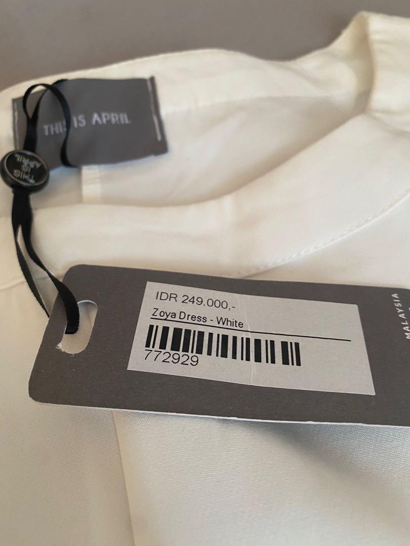 White dress - This is April / Dress H&M, zara, uniqlo, mango