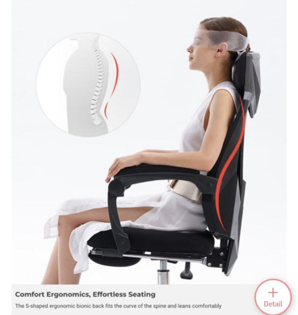 Xiaomi Ergonomic Gaming Hero Series, Furniture & Home Living, Furniture