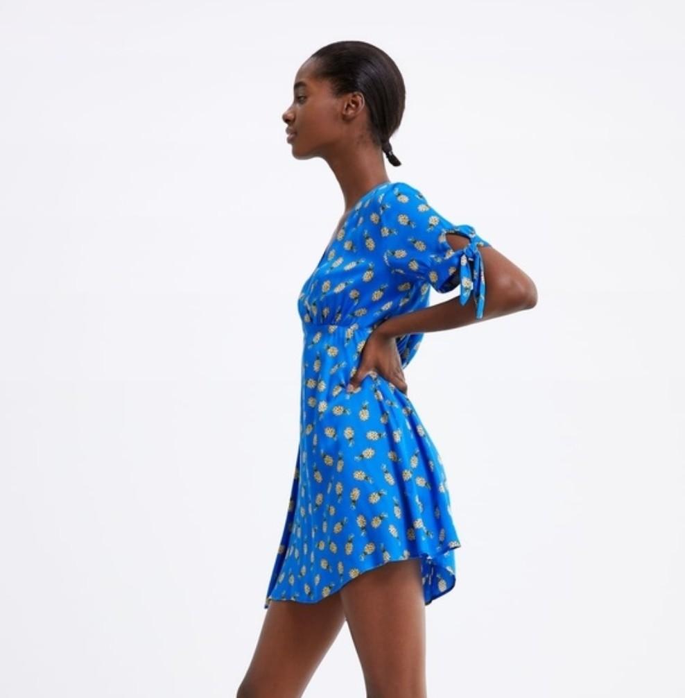 Zara sales pineapple dress