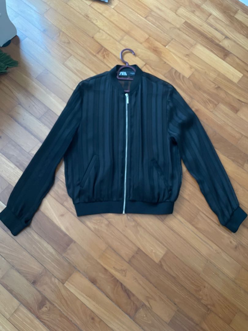 Transparent jacket zara sale