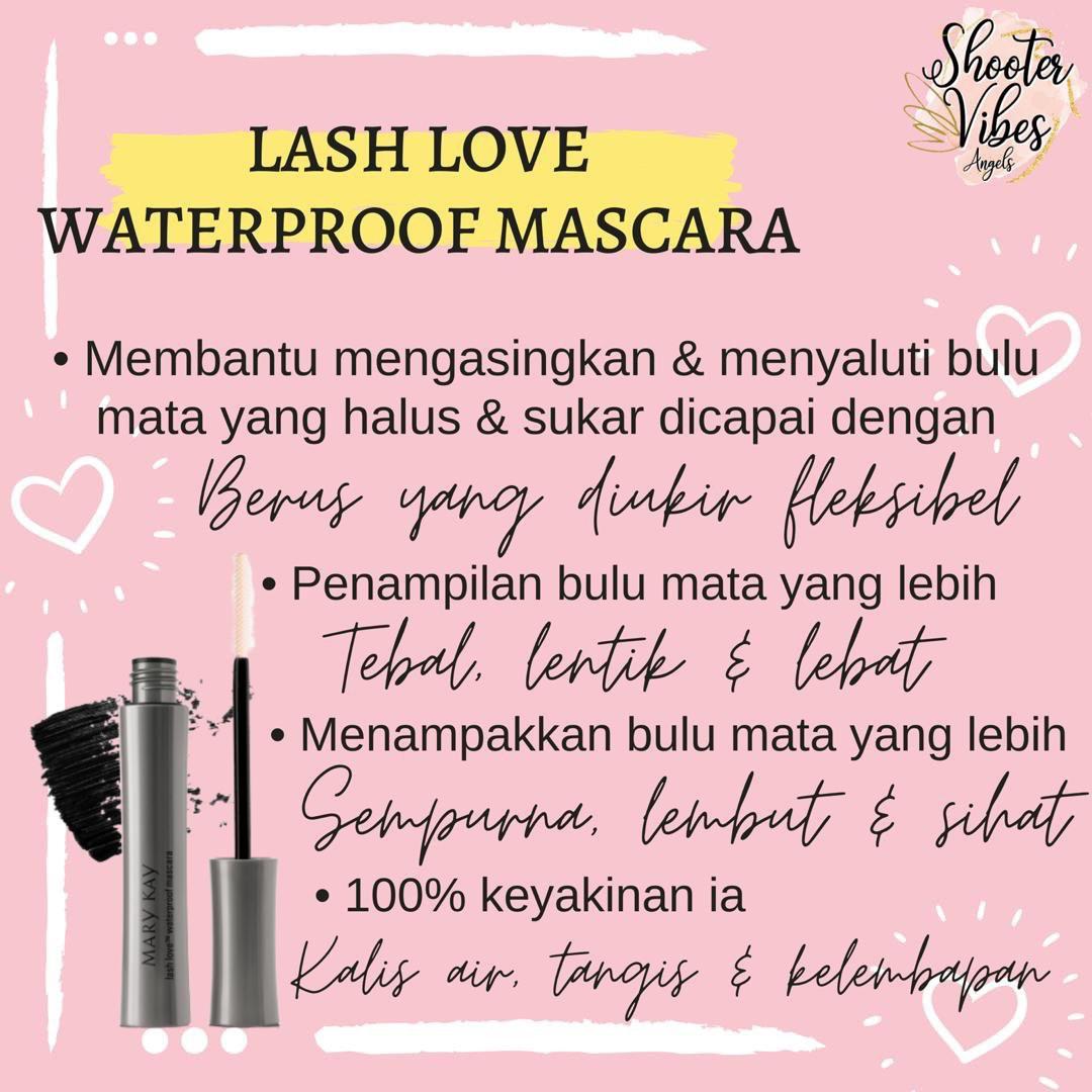 50 OFF Mary Kay Mascara Lashlove Waterproof Beauty Personal