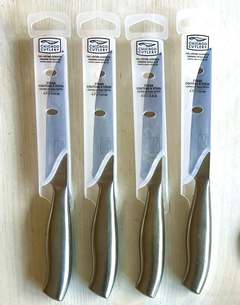 4 Chicago cutlery steak knives, Furniture & Home Living, Kitchenware