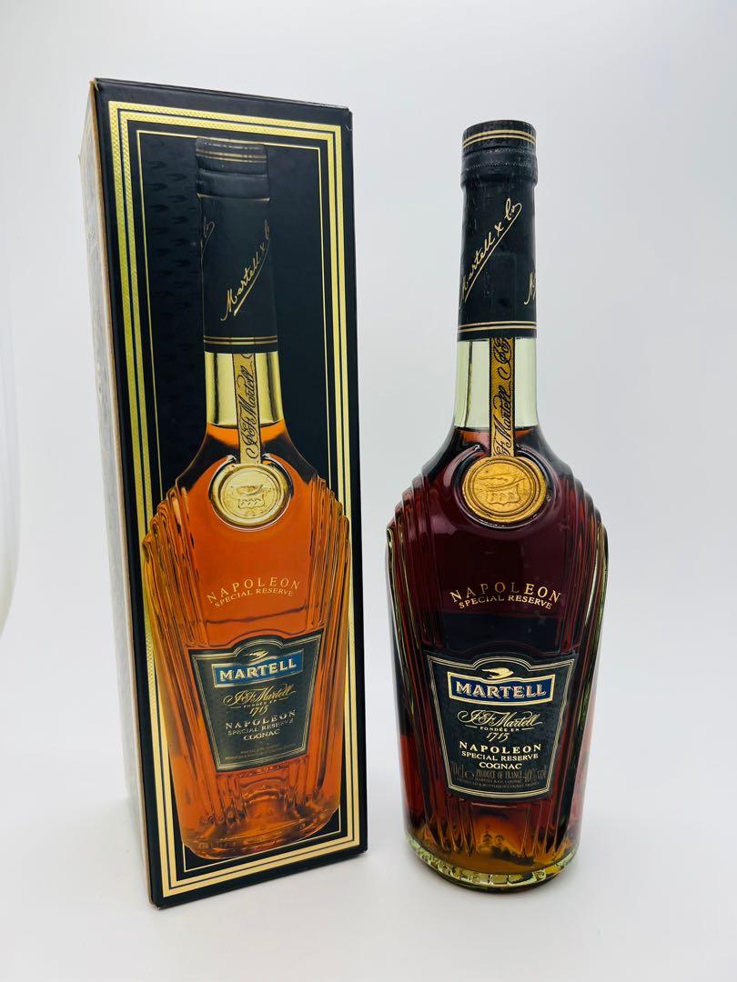 特價青樽馬爹利拿破侖干邑90's Martell Napoleon cognac 700ml, 嘢食