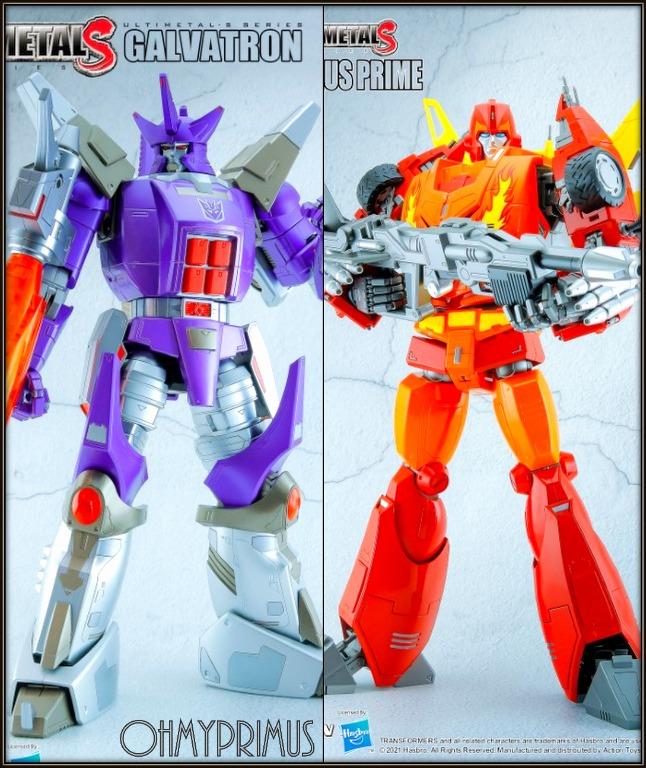 Action Toys X Hasbro Ultimetal S Chogokin Die cast Metal Frame Mecha Robot Action Figure Transformers Studio OX Galvatron