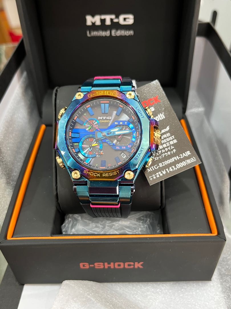 新品タグ付 CASIO G-SHOCK MTG-B2000PH-2AJR-