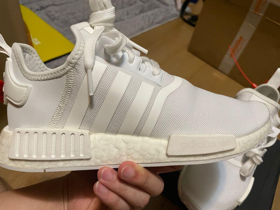 Adidas nmd top r1 triple white