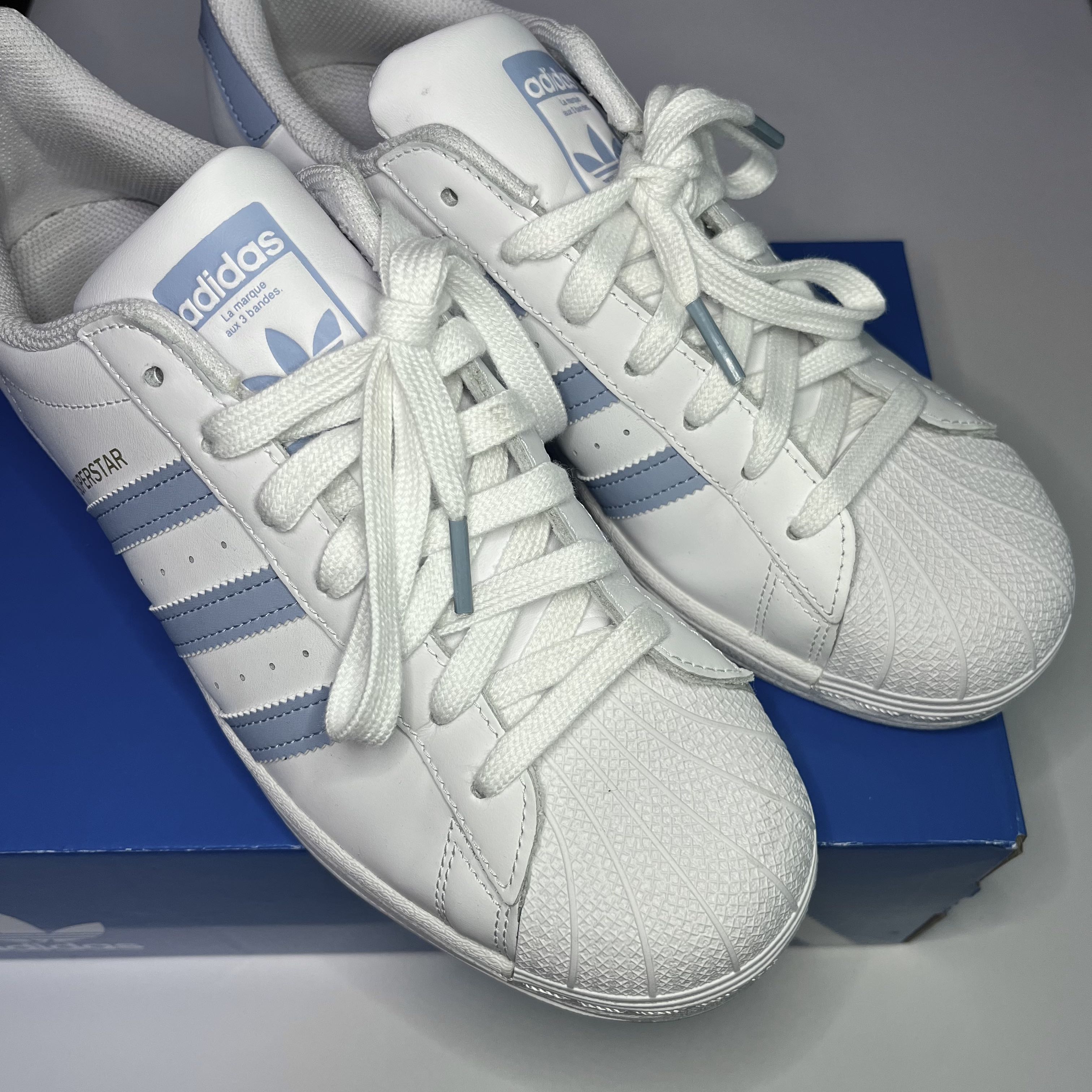 ADIDAS ORIGINALS SUPERSTAR BLUE H05645 Men s Fashion Footwear