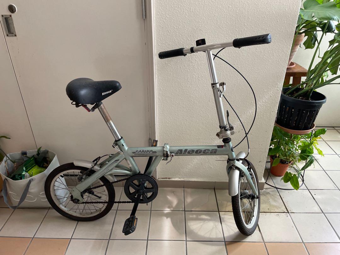 Aleoca 16 inch shop folding bike