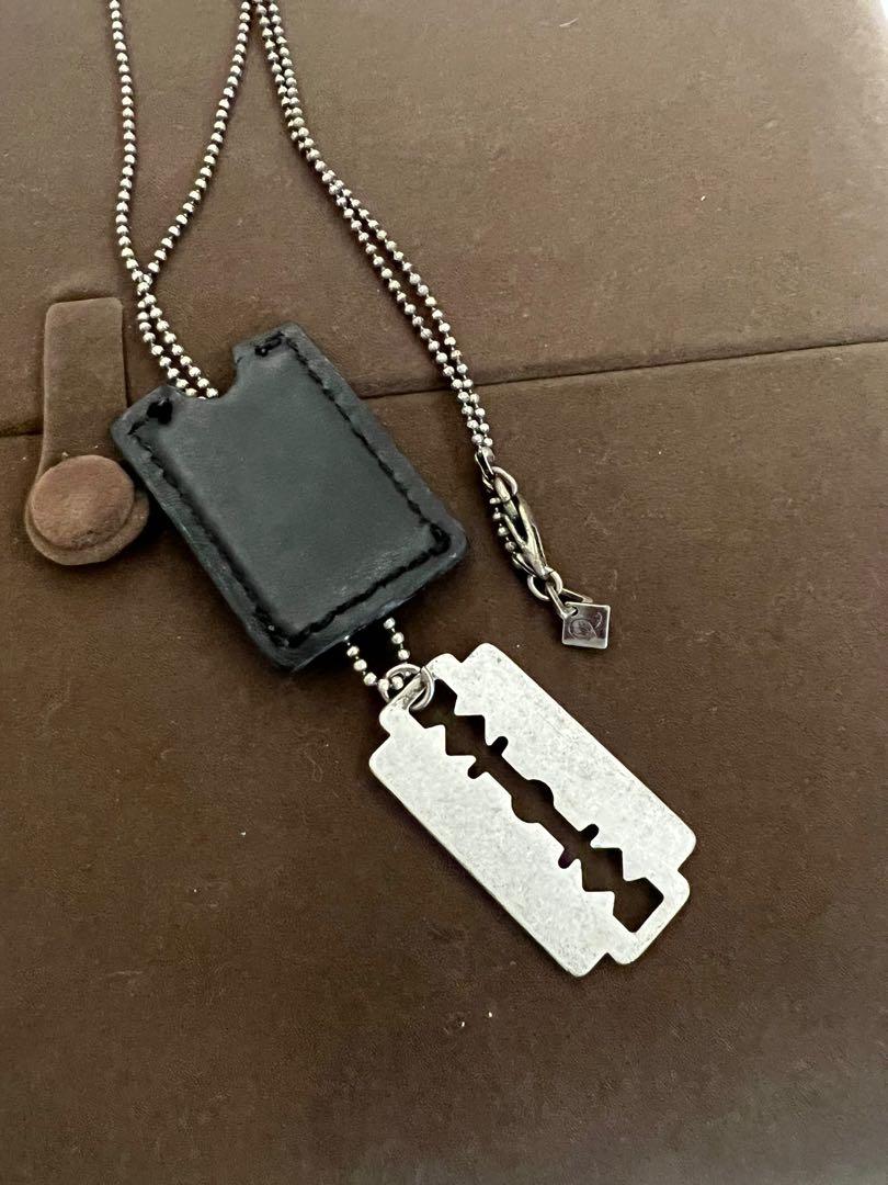 SALE Alexander McQueen Razor Blade Necklace