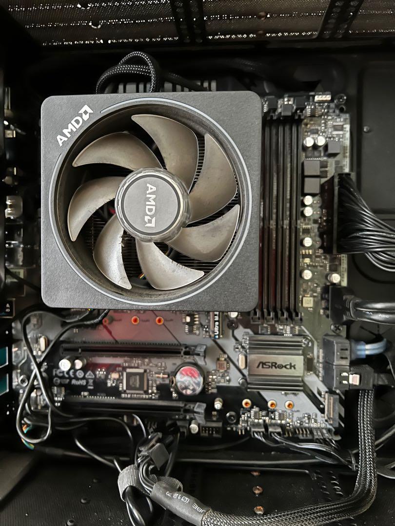 Asrock b450m pro4 ryzen 3600 top