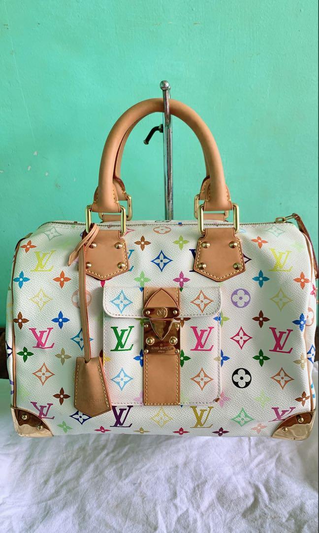 What's In My Bag? LV Multicolor Speedy 30 Full of JUNK! 