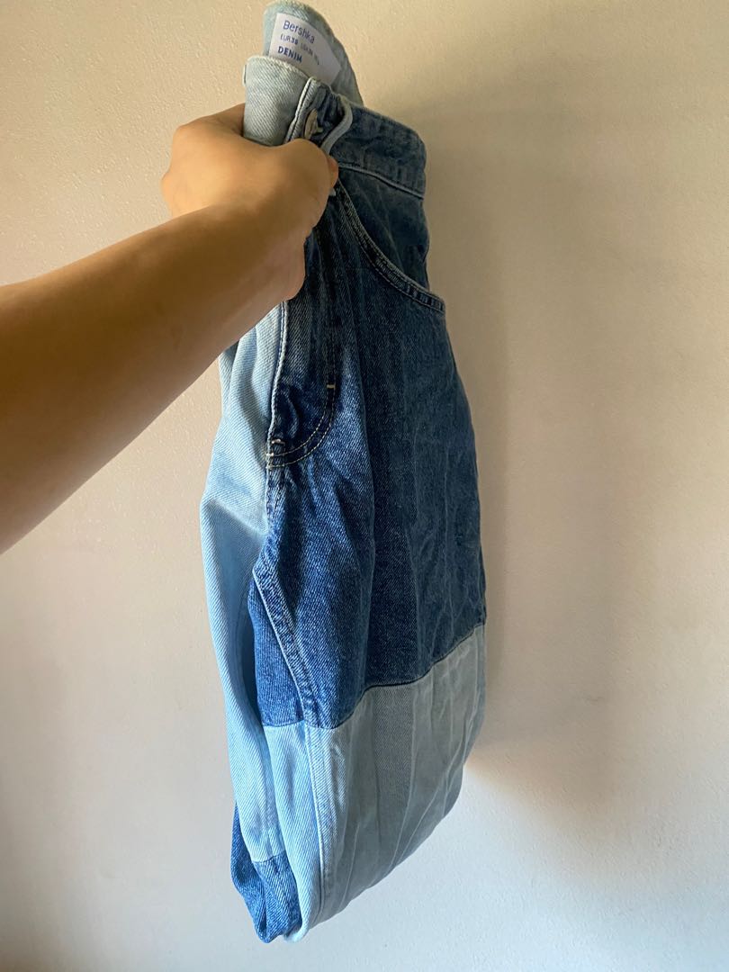 Bershka vintage denim jeans, Men's Fashion, Bottoms, Jeans on Carousell