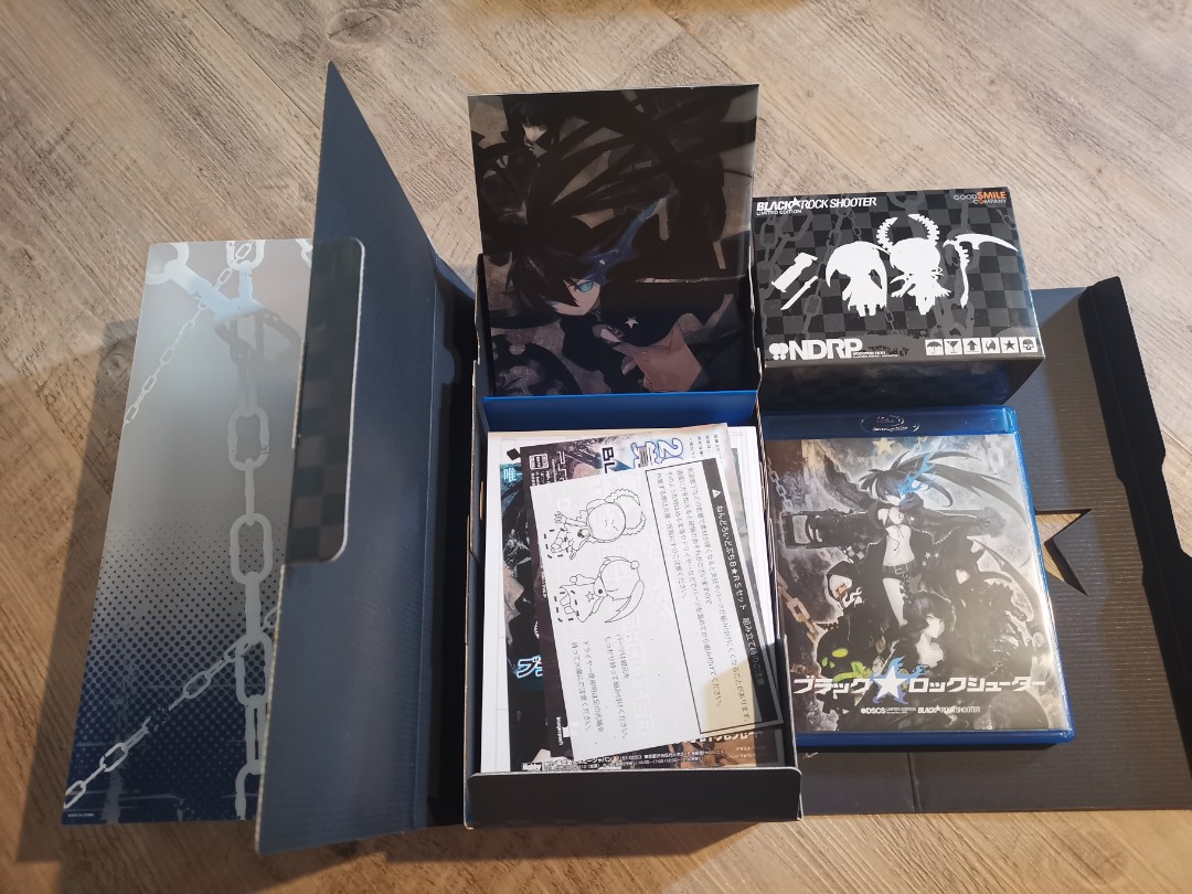 Black Rock Shooter Blu-ray & DVD Set (Limited First Edition), Hobbies ...