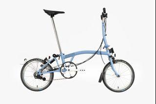 Brompton Cline (M6L)in cloud blue