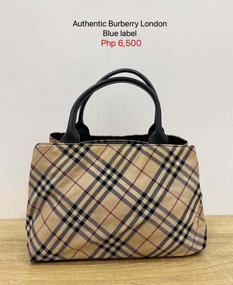 Burberry of london blue label bag outlet