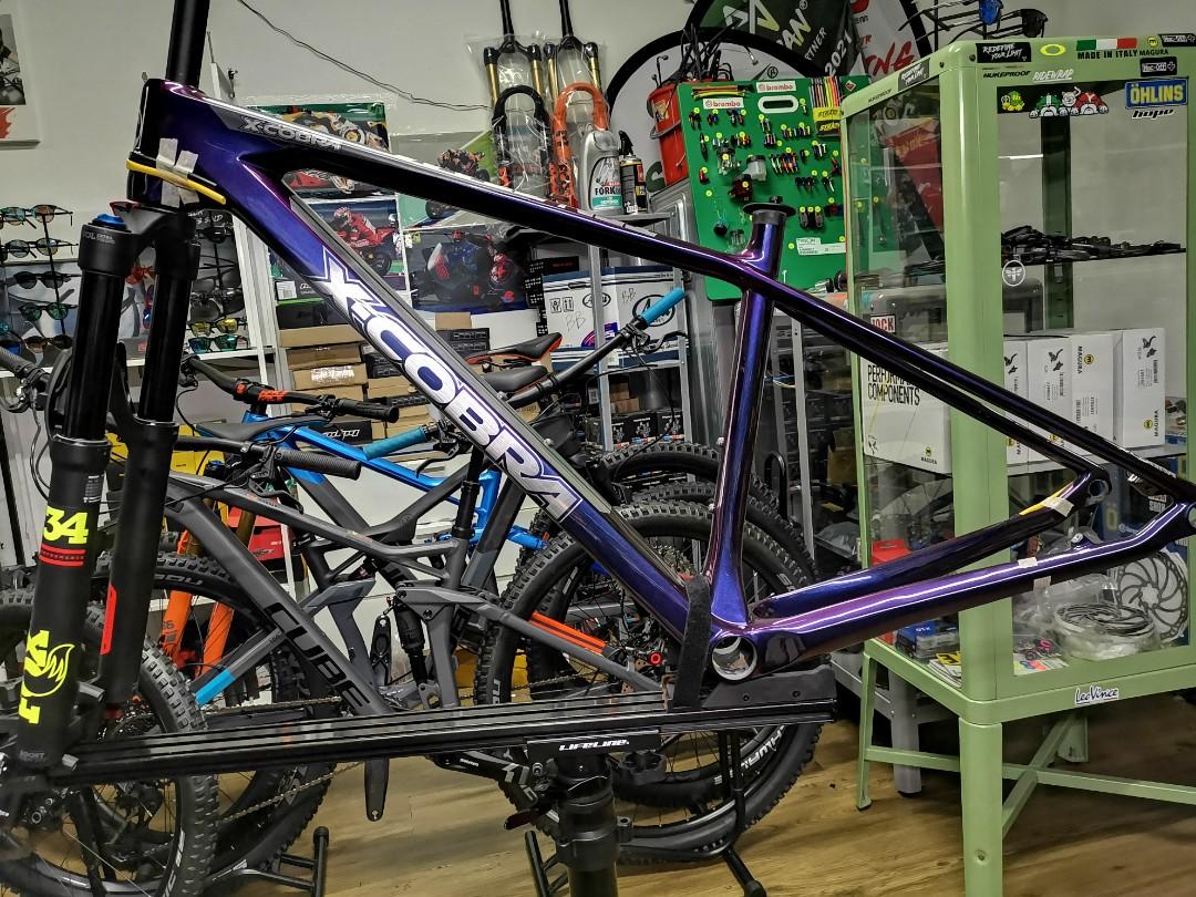 Carbon mtb frame Mountain bike xcobra, Sports Equipment, Bicycles