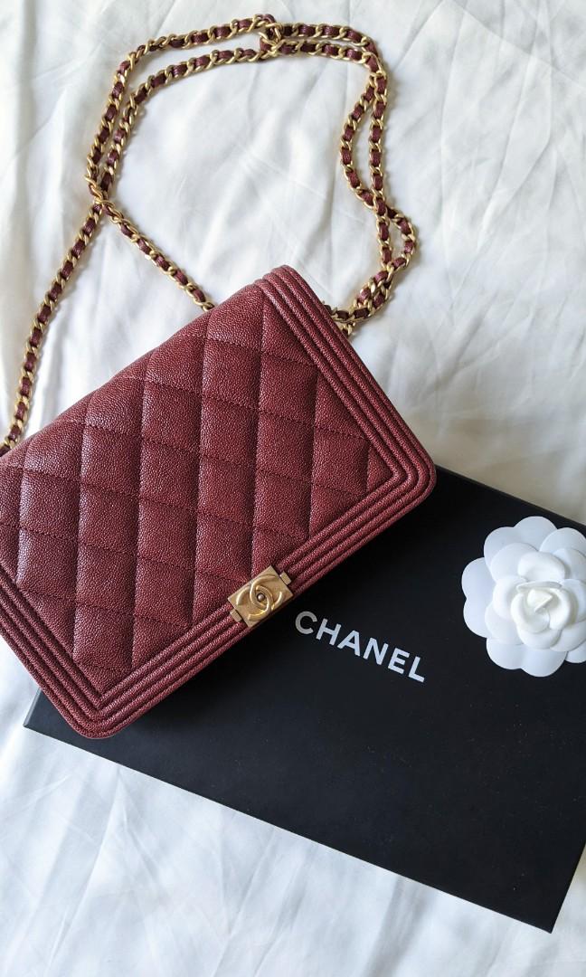 Chanel boy woc 2018 deals