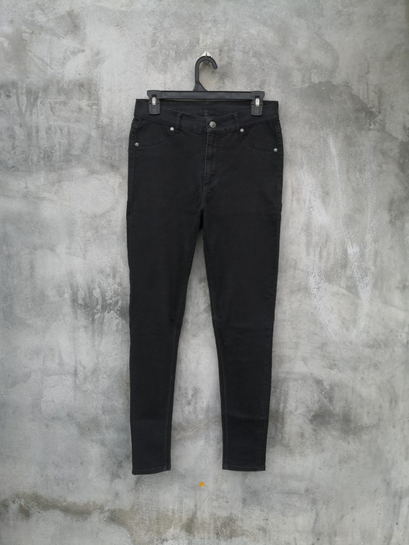 Cheap Monday High Spray Black Jeggings 