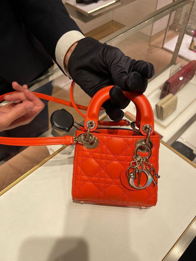 Lady dior orange 2025