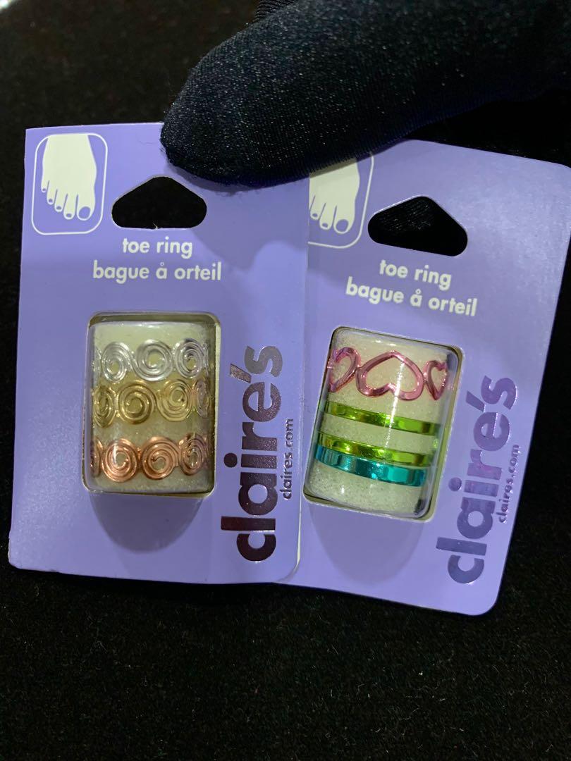 Toe rings cheap claires