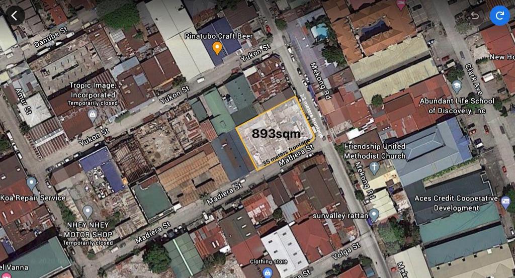 Anunas Angeles City Map Commercial Property In Angeles City Korean Town Near Bpi Friendship,  Property, For Sale, Commercial On Carousell