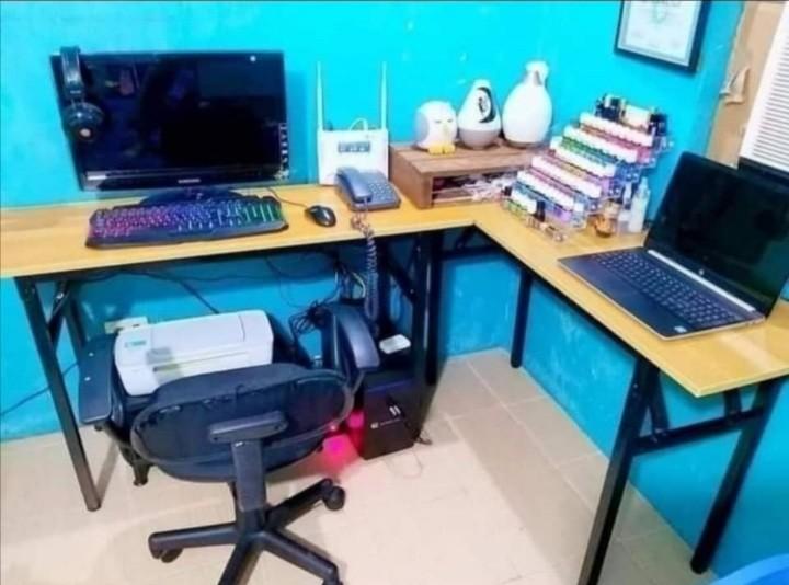 Computer chair and Computer table, Furniture & Home Living, Office