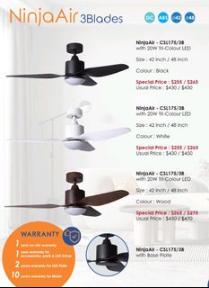 Fan With Light Collection item 1