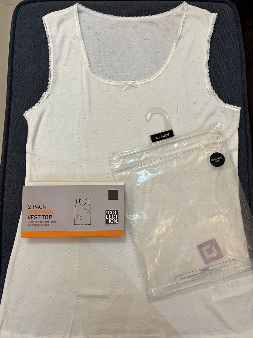 Debenhams thermal vest top XL Women s Fashion Tops