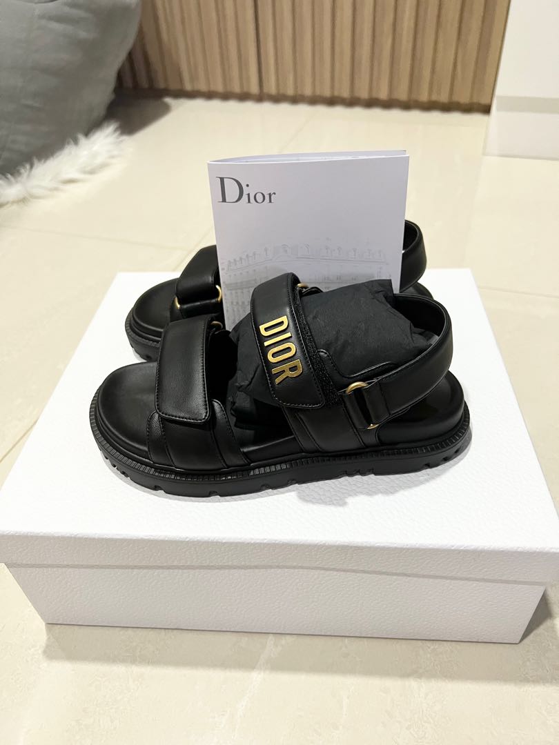 Dior DIORACT SANDAL size 34.5 Women s Fashion Footwear Sandals