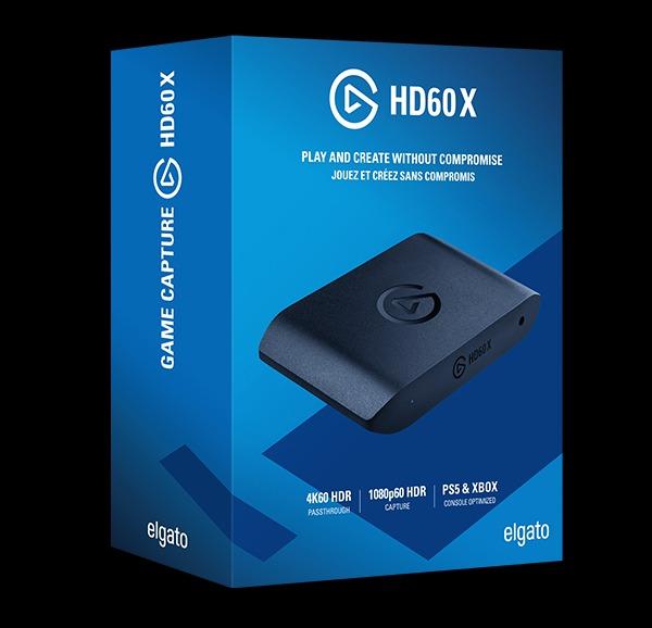 Capturer Elgato HD60 X Play and Create Without Compromise