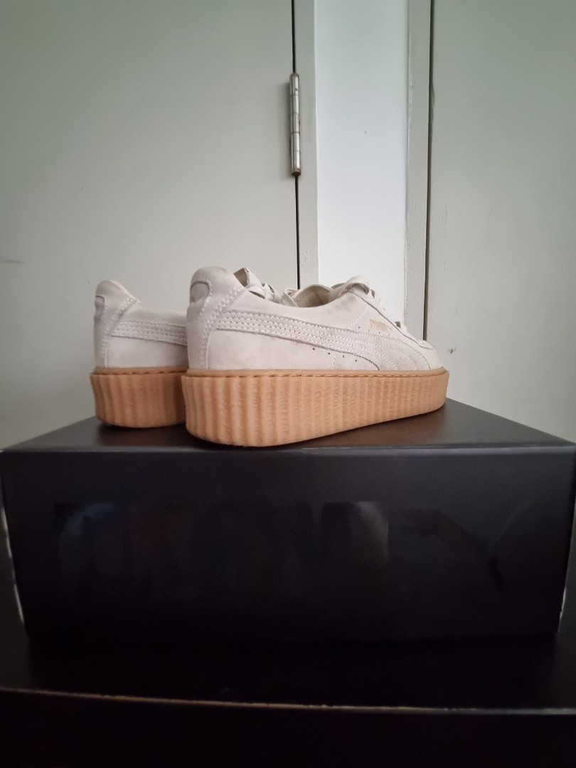 Fenty Creepers Suede, Women's Fashion, Footwear, Sneakers on Carousell
