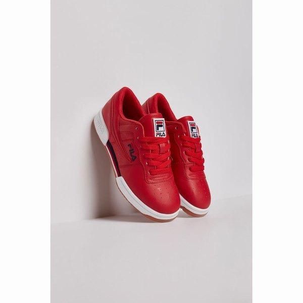 Fila original shoes womens red best sale