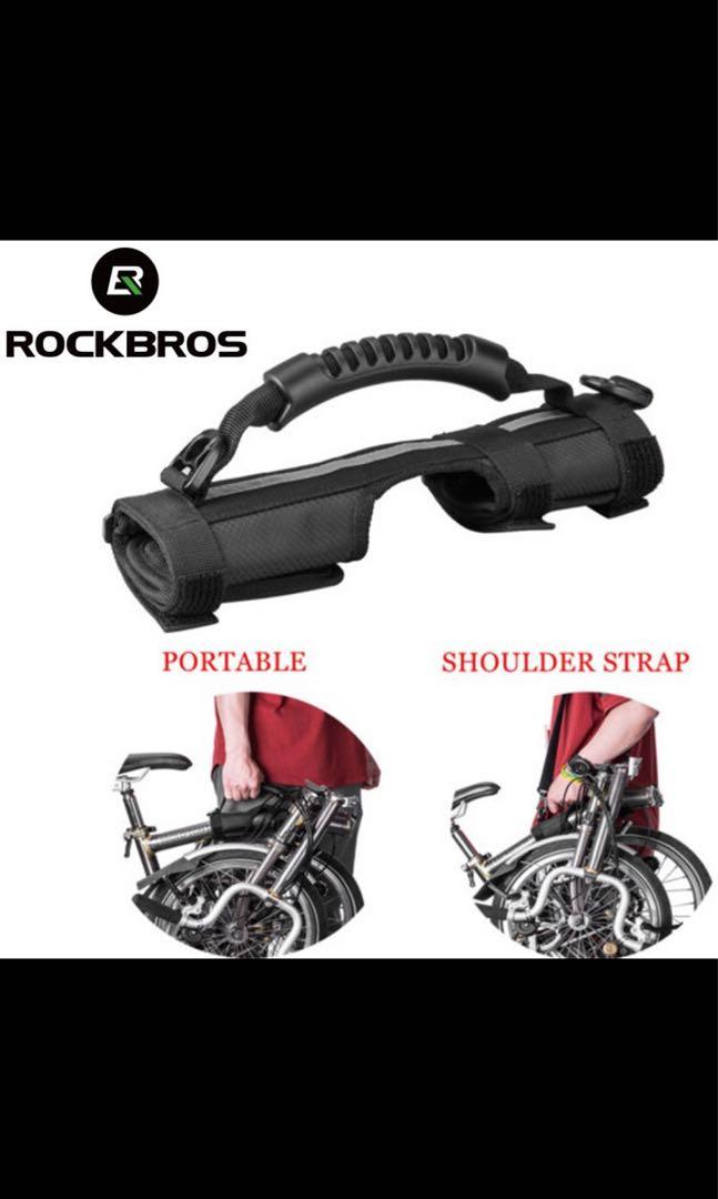 Folding bike carry handle (Authentic Rockbros), Sports Equipment