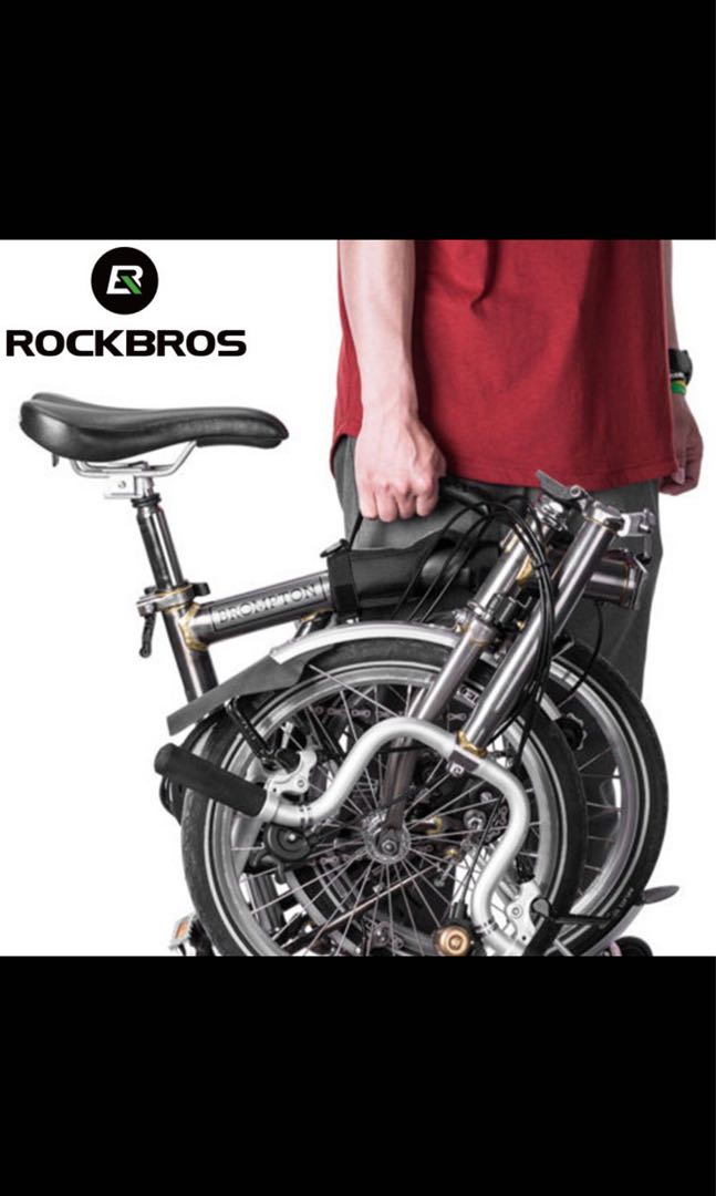 Folding bike carry handle (Authentic Rockbros), Sports Equipment