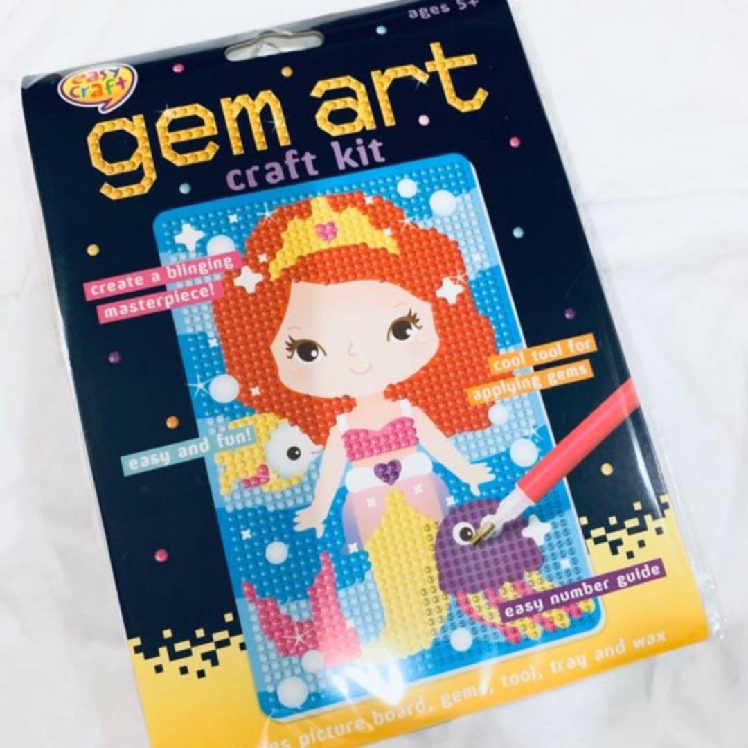 Gem Art Craft Kit, Hobbies & Toys, Stationery & Craft, Handmade Craft